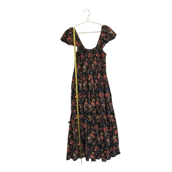 THE GREAT Floral Maxi Dress Size 2 Cotton - Picture 13 of 14